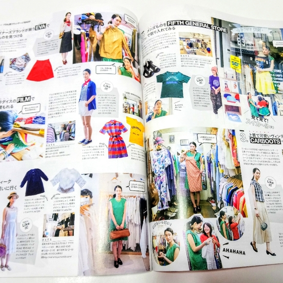 Lot of 2 Japanese Magazine Spring & InRed - Picture 2 of 9